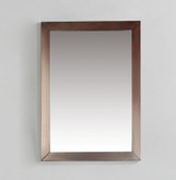 Burnaby 20 Inch x 30 Inch Walnut Brown Bath Vanity Décor Mirror