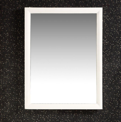 Urban Loft 20 Inch x 30 Inch White Vanity Décor Mirror