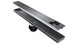 Tile-insert Linear Drain 44 Inch Length Create an invisible look by using your own tile