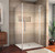Aston Avalux 42 Inch X 32 Inch X 72 Inch Completely Frameless Shower Enclosure In Stainless Steel