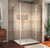 Aston Avalux 48 Inch X 38 Inch X 72 Inch Completely Frameless Shower Enclosure In Stainless Steel