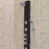 Black Matte Shower Panel System