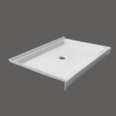 48 x 36 In. Double Threshold Right-Hand Shower Base