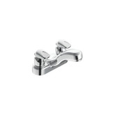 Chrome Two-Handle Metering Lavatory Faucet