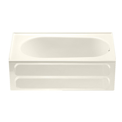 Standard Collection 5 feet Bathtub with Right-Hand Drain in Linen