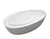Mystic 38 X 71 Oval Freestanding Air Jetted Bathtub