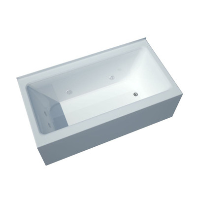 Amber 32 X 60 Front Skirted Whirlpool Tub With Left Drain