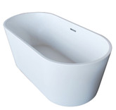 PureCut 32 x 67 Oval Acrylic Freestanding Bathtub