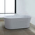 Penelope Seamless Free-Standing Acrylic Bathtub 67 Inches