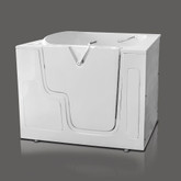LIFE3-9 52 x 30 In. Walk-In Tub With Air Jetted Pedicure System. Right Drain.