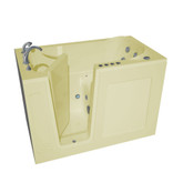 30 x 54 Left Drain Biscuit Whirlpool & Air Jetted Walk-In Bathtub