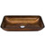 Russet Glass Glass Vessel Bathroom Sink