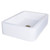 Matte White Navagio Composite Vessel Sink