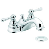 Kingsley 2 Handle Bathroom Faucet - Chrome Finish