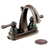 Kingsley 2 Handle Bathroom Faucet - Oil Rubbed Bronze Finish
