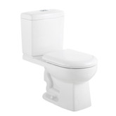 Gal.la Two Piece Dual Flush 1.6 Gal. Round Bowl Toilet