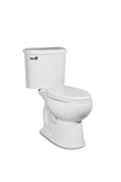 Palermo Toilet By St Thomas Creations Two-Piece 1.28 Gal. Elongated Bowl, in White