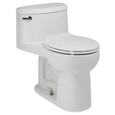Malibu by St Thomas Creations 1 Piece Toilet, round front bowl, 4.8 lpf , white only