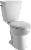 Delta Prelude Two Piece 1.28 Gal. Elongated Toilet in White