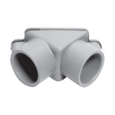 Schedule 40 PVC Pull Elbow  1/2 Inch