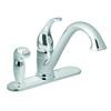 Camerist 1 Handle Kitchen Faucet with Matching Side Spray - Chrome Finish