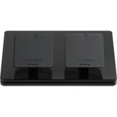Lutron Caseta Dual TableTop Pedestal for Pico Remote Control, Black