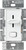 Lutron Skylark 1.5-Amp Singl- Pole 3-Speed Slide-to-off Fan and Light Control, White
