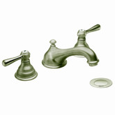 Kingsey 2 Handle Widespread Bathroom Faucet Trim (Trim Only) - Brushed Nickel Finish