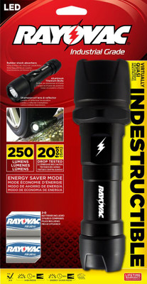 Indestructible 2-D Industrial Grade Flashlight