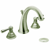 Kingsley 2 Handle Widespread Bathroom Faucet Trim (Trim Only) - Brushed Nickel Finish