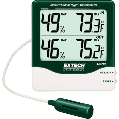 Big Digit Indoor/Outdoor Hydro-Thermometer