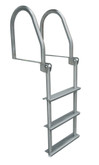 3 Step Stainless Steel Flip-Up Dock Ladder