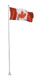 Flexi-Flag Pole, 18 Inch, with Canadian flag