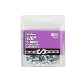 1/8 inches S-Hook Bulk Pack