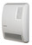 White Deluxe Wall Mount Electric Fan Heater 240 Volts