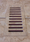 Ceramic vent cover made to match Lagos Beige tile. Size -  4 Inch x 11 Inch