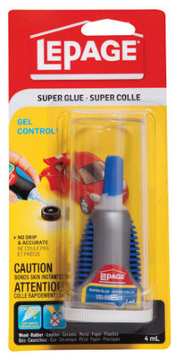 LePage<sup>®</sup> Super<sup>®</sup> Glue Gel Control