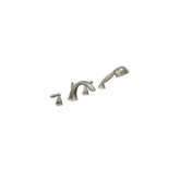Brantford Roman Tub Faucet Trim with Handshower (Trim Only) - Brushed Nickel Finish