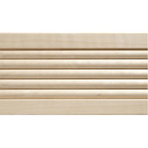 White Hardwood Beaded Casing 1/2 x 4 - Sold Per 7 Foot Piece