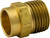 Bar Stock Adapter 1/2 Inch Nominal Sweat X 1/2 Inch Male Iron Pipe Thread