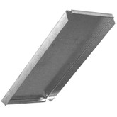 End Cap Rectangular Duct - 8 Inches X 10 Inches