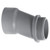 Schedule 40 PVC Offset Coupling  2 Inches