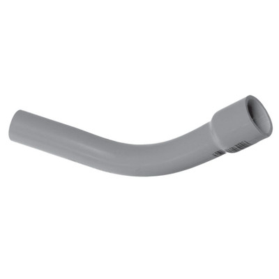 Schedule 40 PVC 45º Bell End Elbow  1/2 Inch