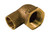 90 Degree Elbow 1/2 x 3/4 Inch Copper To Female Cast Brass Lead Free