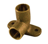 90 Degree Drop Ear Elbow 1/2 Inch Copper To Copper Cast Brass Lead Free