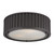 Linden Collection 3 Light Flush Mount In Oil Rubbed Bronze