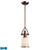 Chadwick 1-Light Pendant In Antique Copper - LED