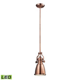 Chadwick Antique Copper Pendant - LED