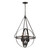 Hemispheres  Collection 4 Light Pendant In Oil Rubbed Bronze