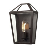 Alanna Collection 1 Light Sconce In Oil Rubbed Bronze